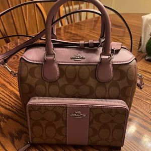 Coach Purse and Matching Wallet